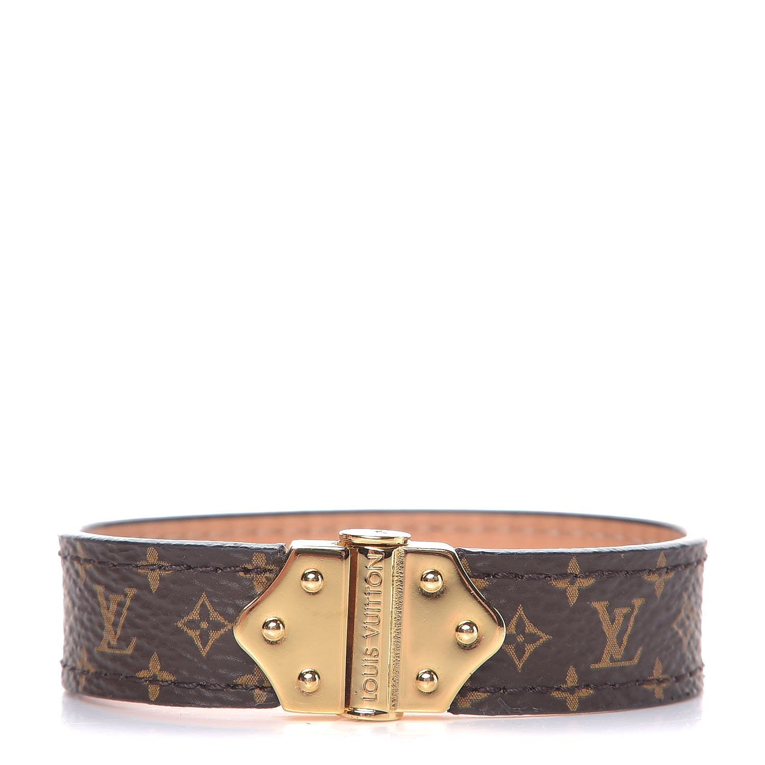 Louis Vuitton Monogram Nano Bracelet 17 285267 – FASHIONPHILE