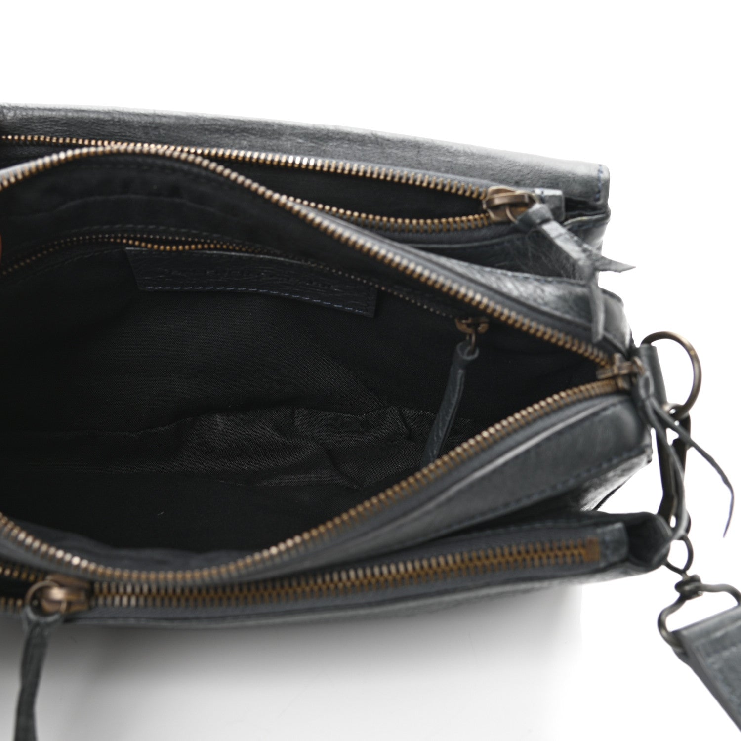 Balenciaga Agneau Classic Hardware Tool Kit Crossbody Anthracite 5 of 10