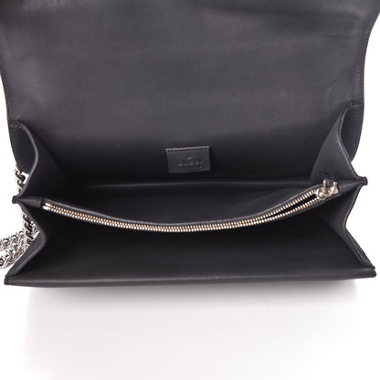 Gucci Suede Small Dionysus Shoulder Bag Black 5 of 11