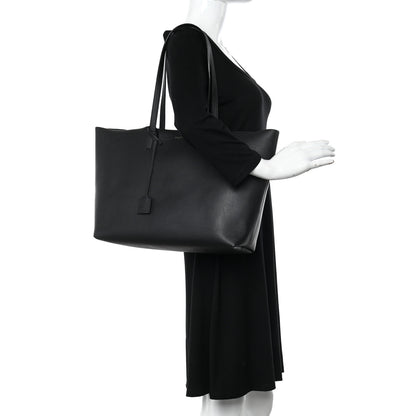 Saint Laurent Calfskin Large Shopping Tote Black 2 of 11