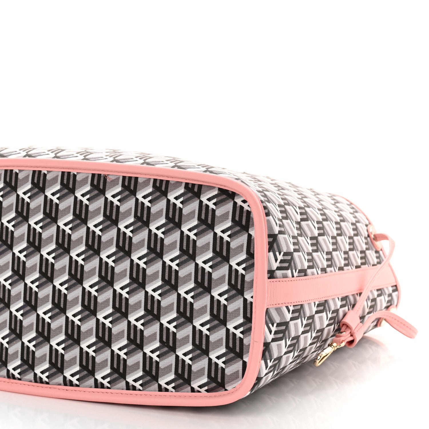 MCM Visetos Medium Liz Reversible Shopper Tote Pink 17 of 17