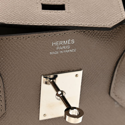 Hermes Epsom Birkin 30 Gris Asphalte 7 of 13