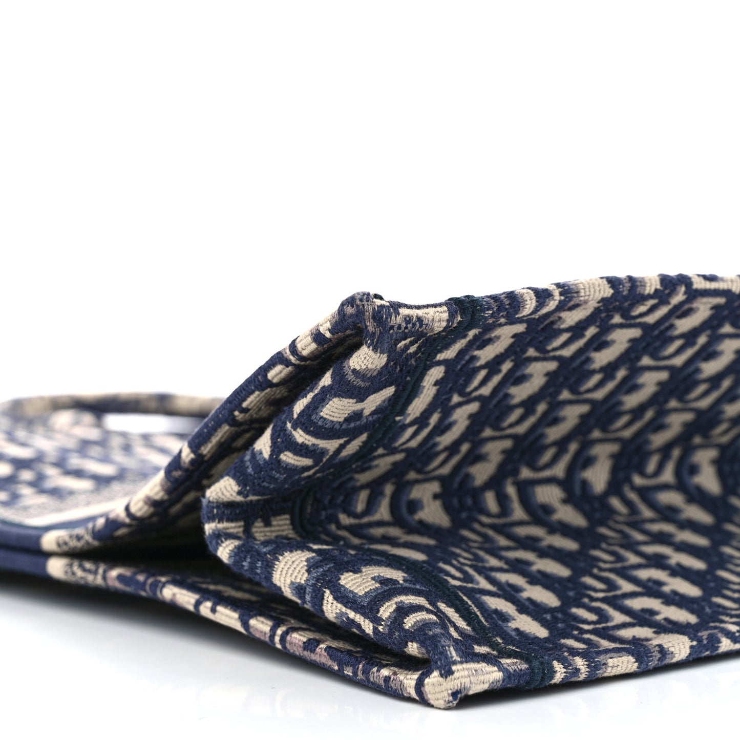 Oblique Large Book Tote Blue Multicolor