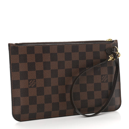 Louis Vuitton Damier Ebene Neverfull MM GM Pochette 2 of 6
