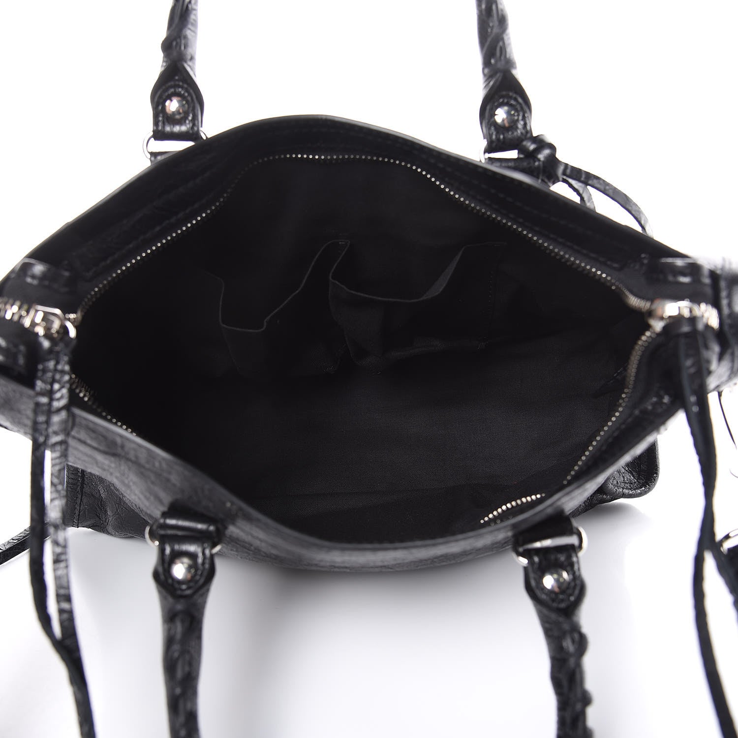 Balenciaga Agneau Classic Silver Hardware S City Black 5 of 8