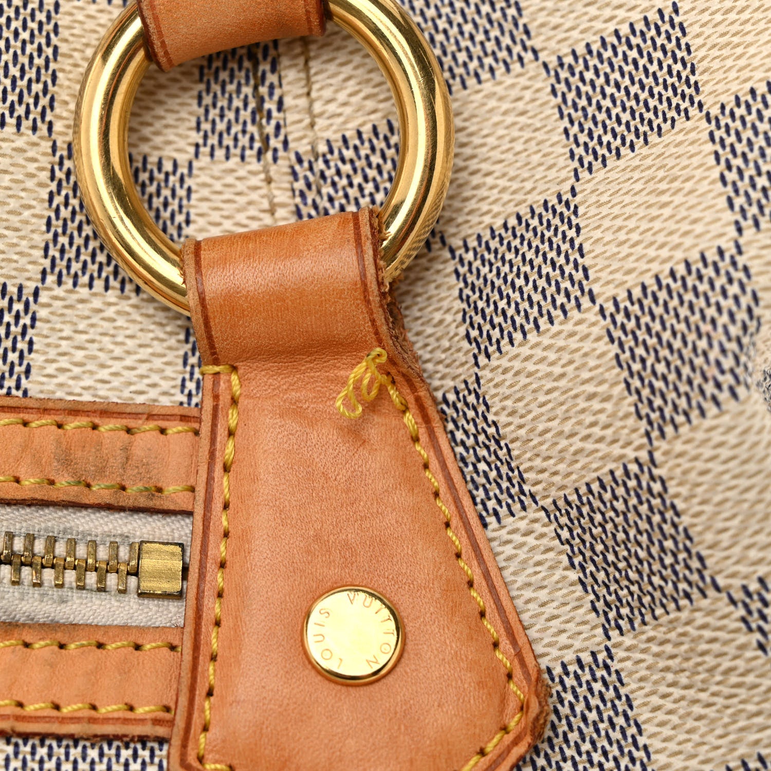 Louis Vuitton Damier Azur Evora MM 8 of 10