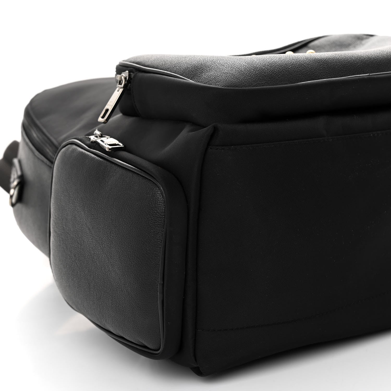 Dolce & Gabbana Nylon Grainy Calfskin Backpack Black 8 of 9