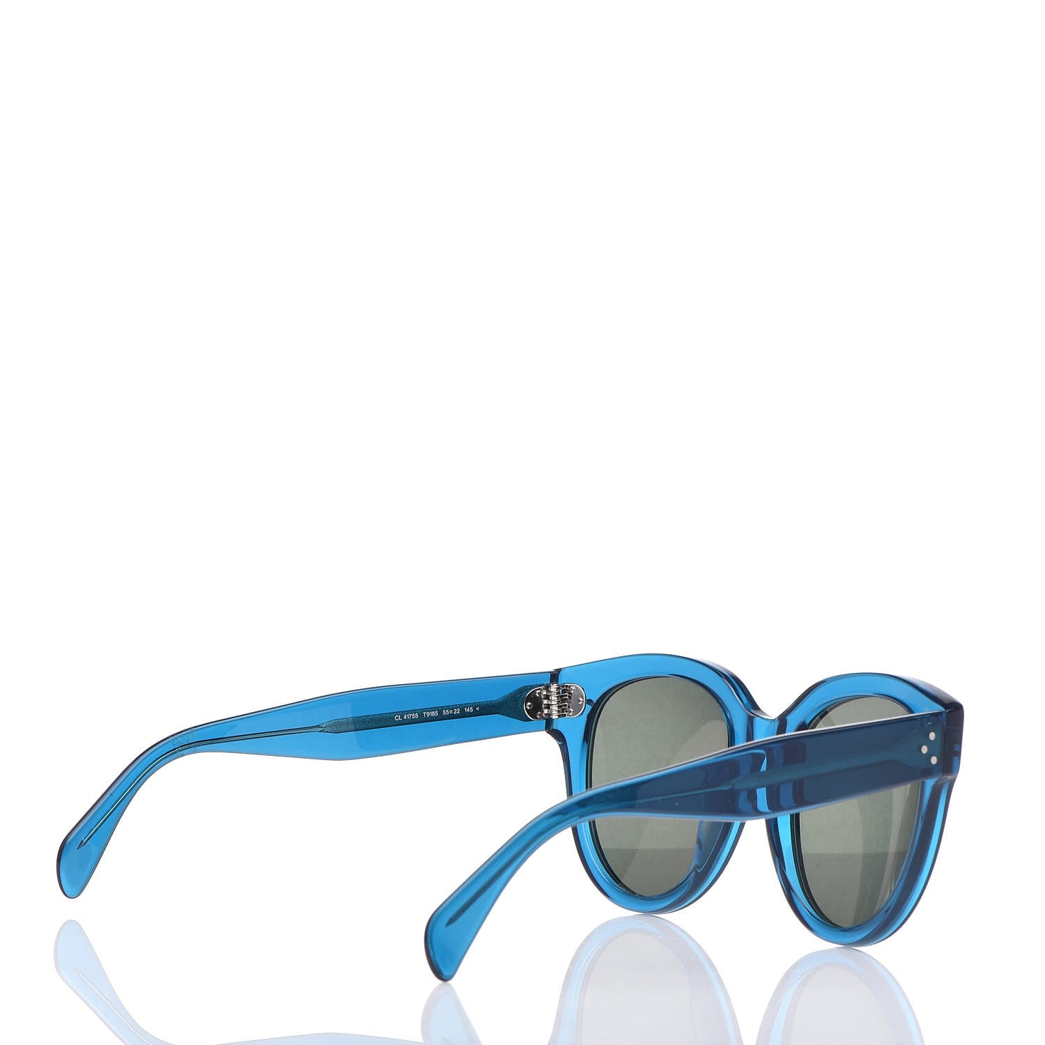 Celine Audrey Sunglasses CL 41755 Blue 4 of 6