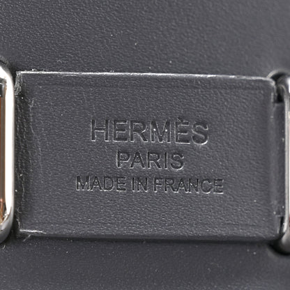 Hermes Military Toile Vache Hunter Herbag Zip Retourne 20 Ardoise 6 of 11