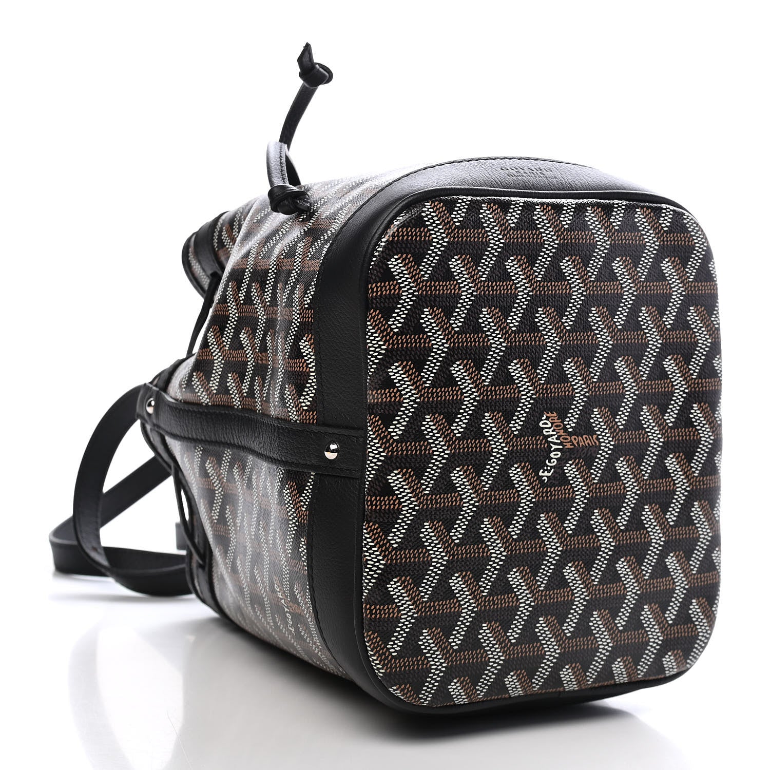 Goyard Goyardine Petit Flot Bucket Bag PM Black 4 of 8
