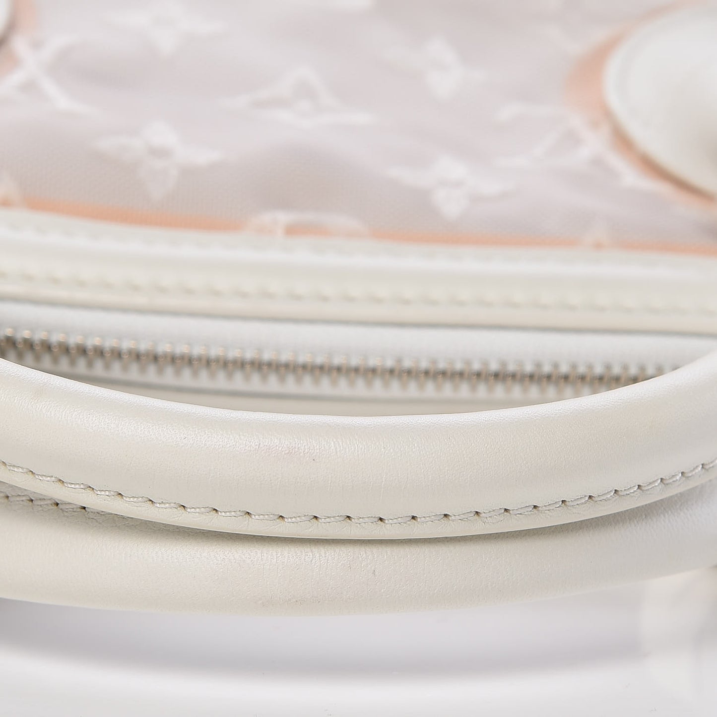 Monogram Transparence Lockit White