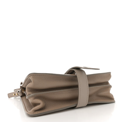 Chloe Grained Calfskin Medium Aby Day Shoulder Bag Motty Grey 4 of 12