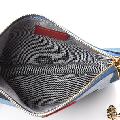 Louis Vuitton Denim Multi Pochette Accessories Mini Pochette 4 of 8