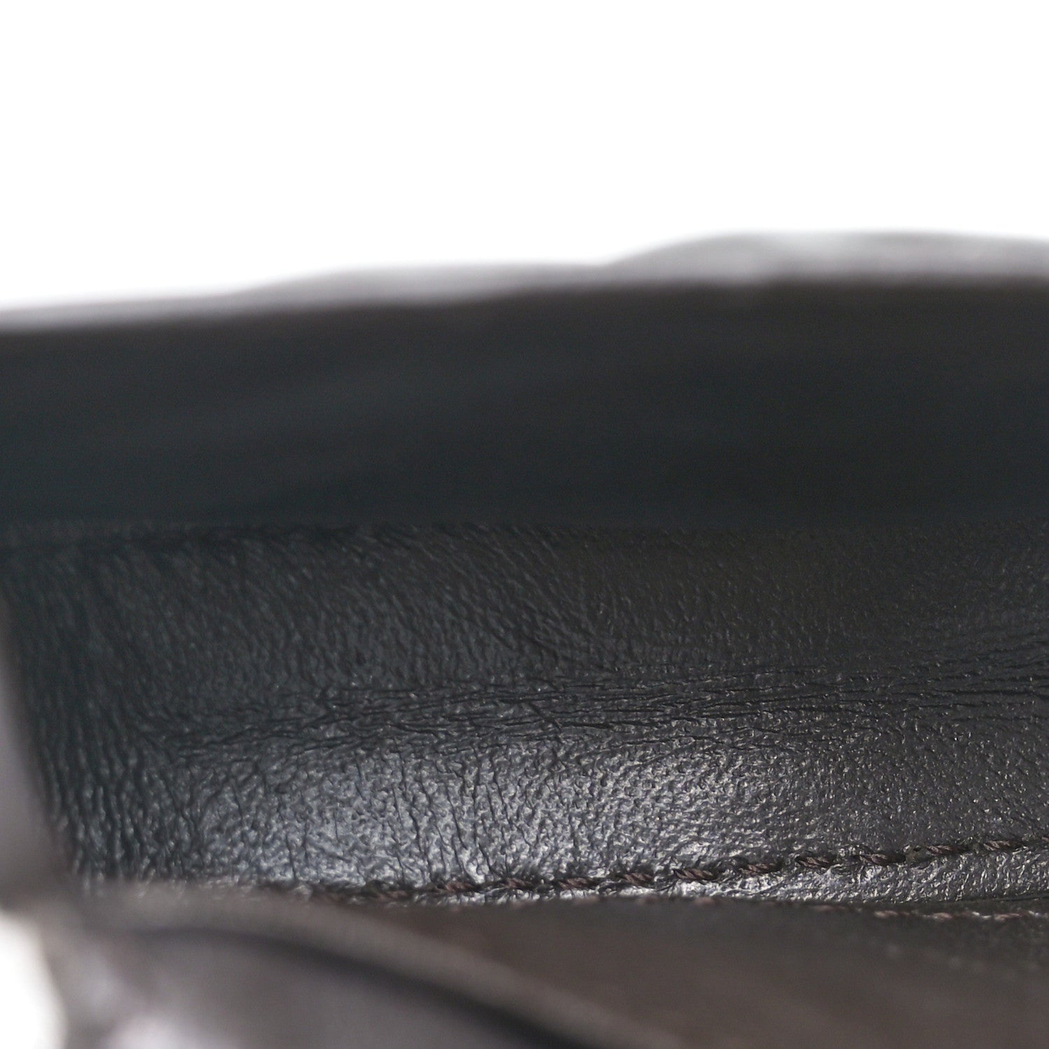 Fendi Vitello Catalan Mirror FF 1974 Embossed Nano Baguette Charm Graphite 4 of 8