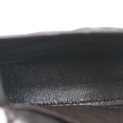 Fendi Vitello Catalan Mirror FF 1974 Embossed Nano Baguette Charm Graphite 4 of 8