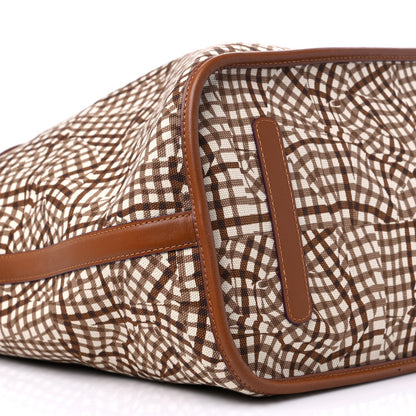 MCM Visetos Large Liz Reversible Shopper Tote Cognac 13 of 14