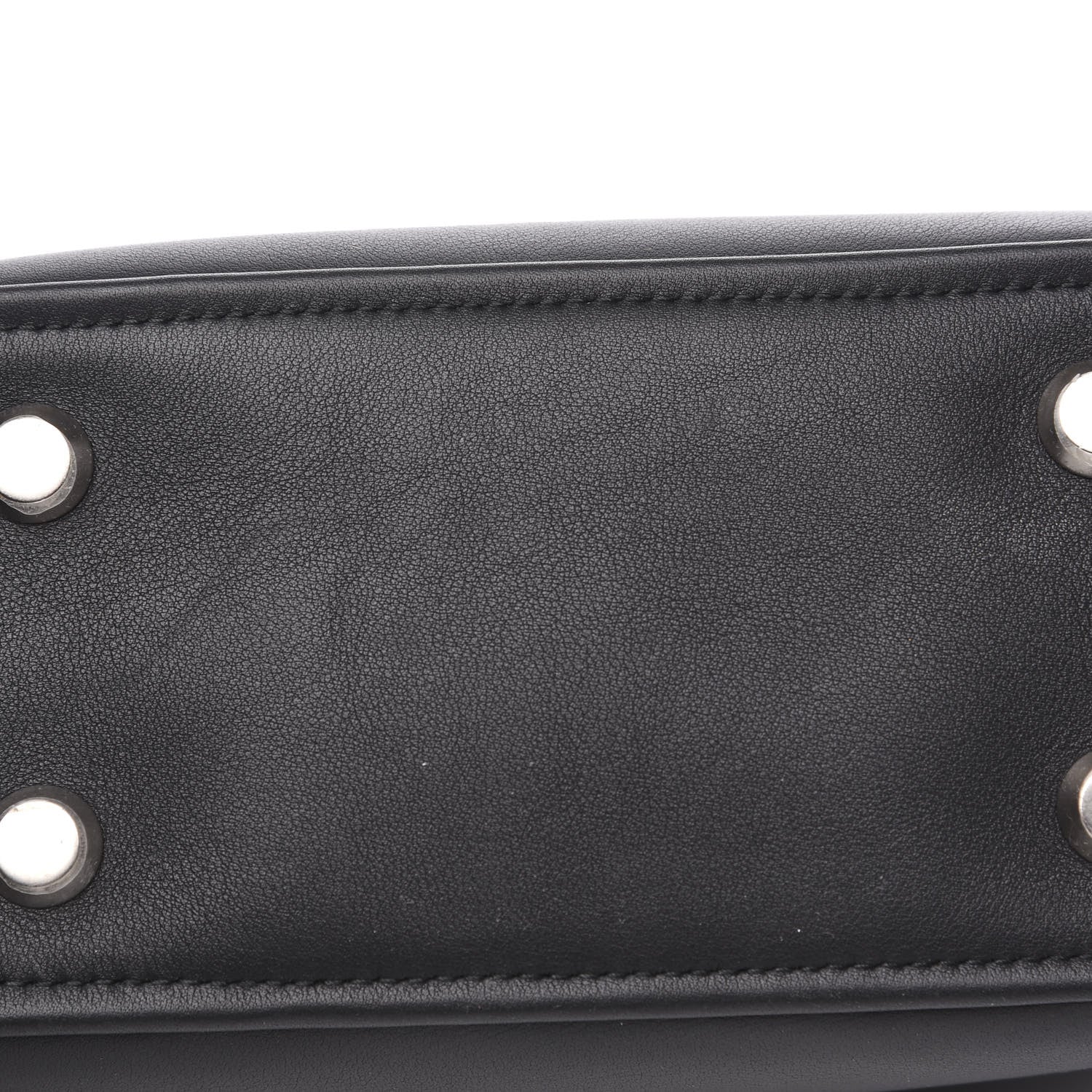 Balenciaga Shiny Day Calfskin XS Triangle Square Bag Black 8 of 9