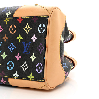 Louis Vuitton Monogram Multicolor Claudia Black 9 of 10