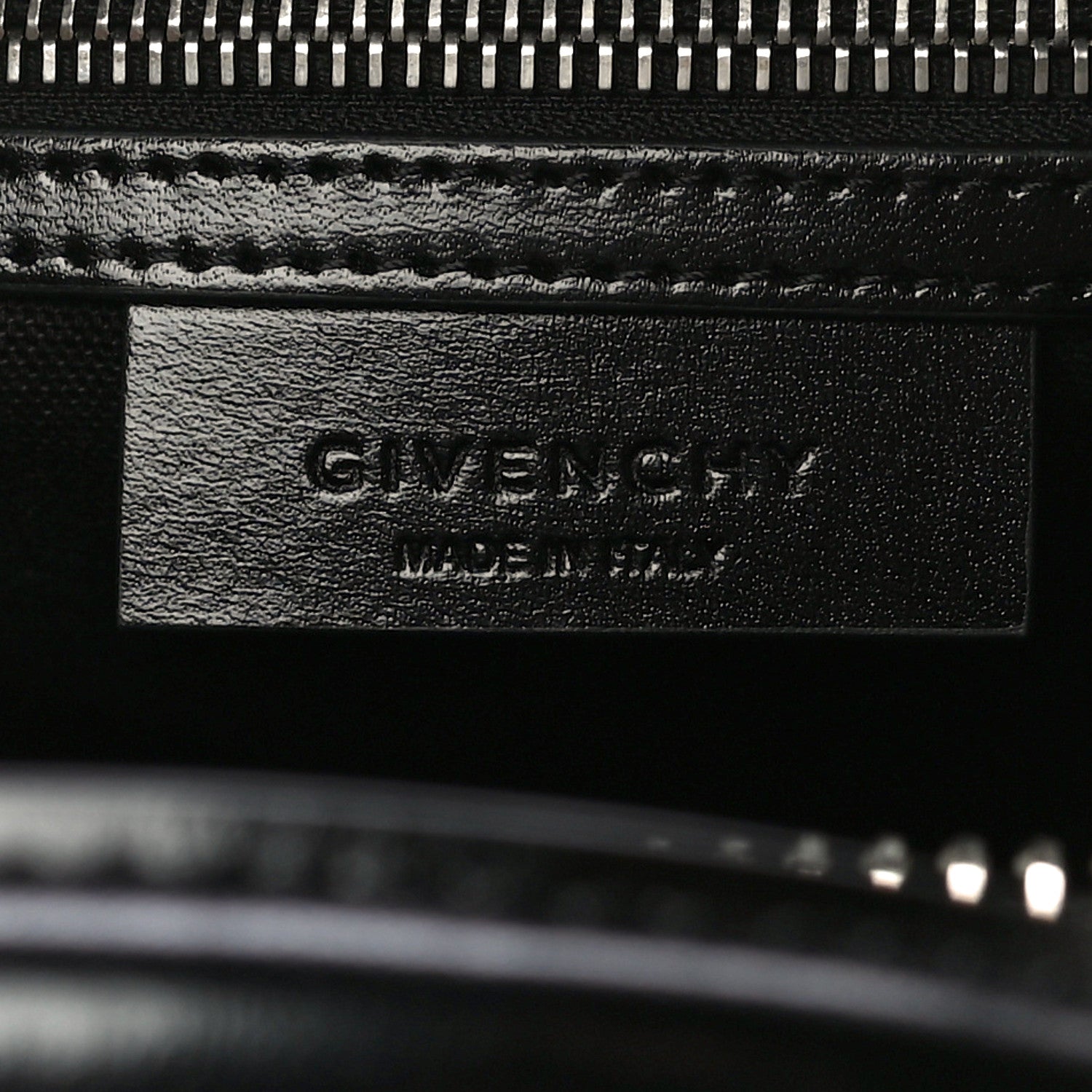 Givenchy Shiny Lord Calfskin Small Antigona Black 6 of 10