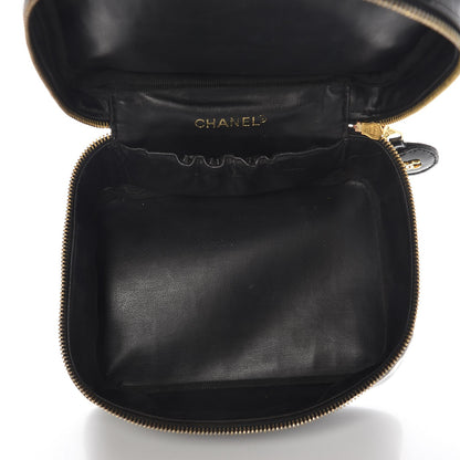 Chanel Patent Vanity Cosmetic Case Black 7 of 12