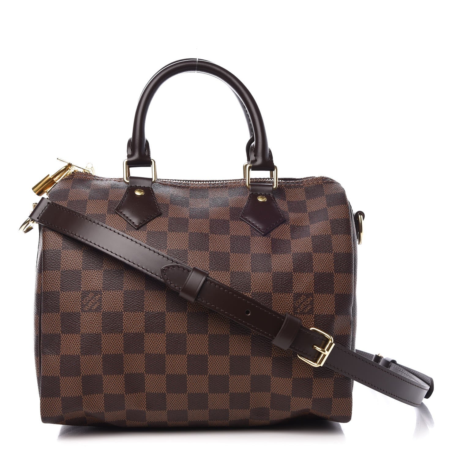 Louis Vuitton Damier Ebene Speedy Bandouliere 25 1 of 10