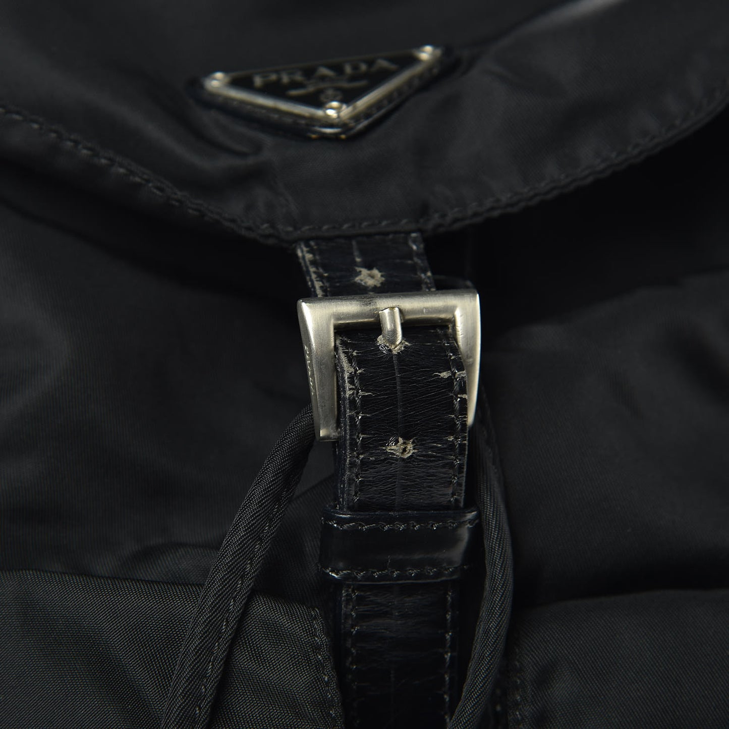 Tessuto Nylon Vela Small Backpack Black