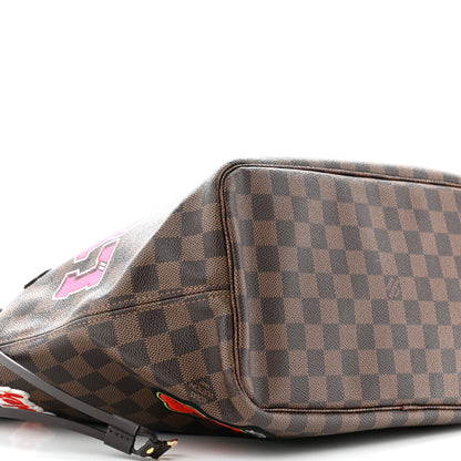 Louis Vuitton Damier Ebene Travel Stickers Neo Neverfull MM 9 of 12