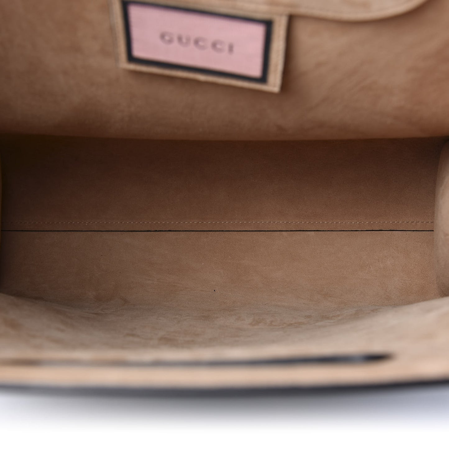 Calfskin GucciGhost Real Medium XL Tote Black Yellow
