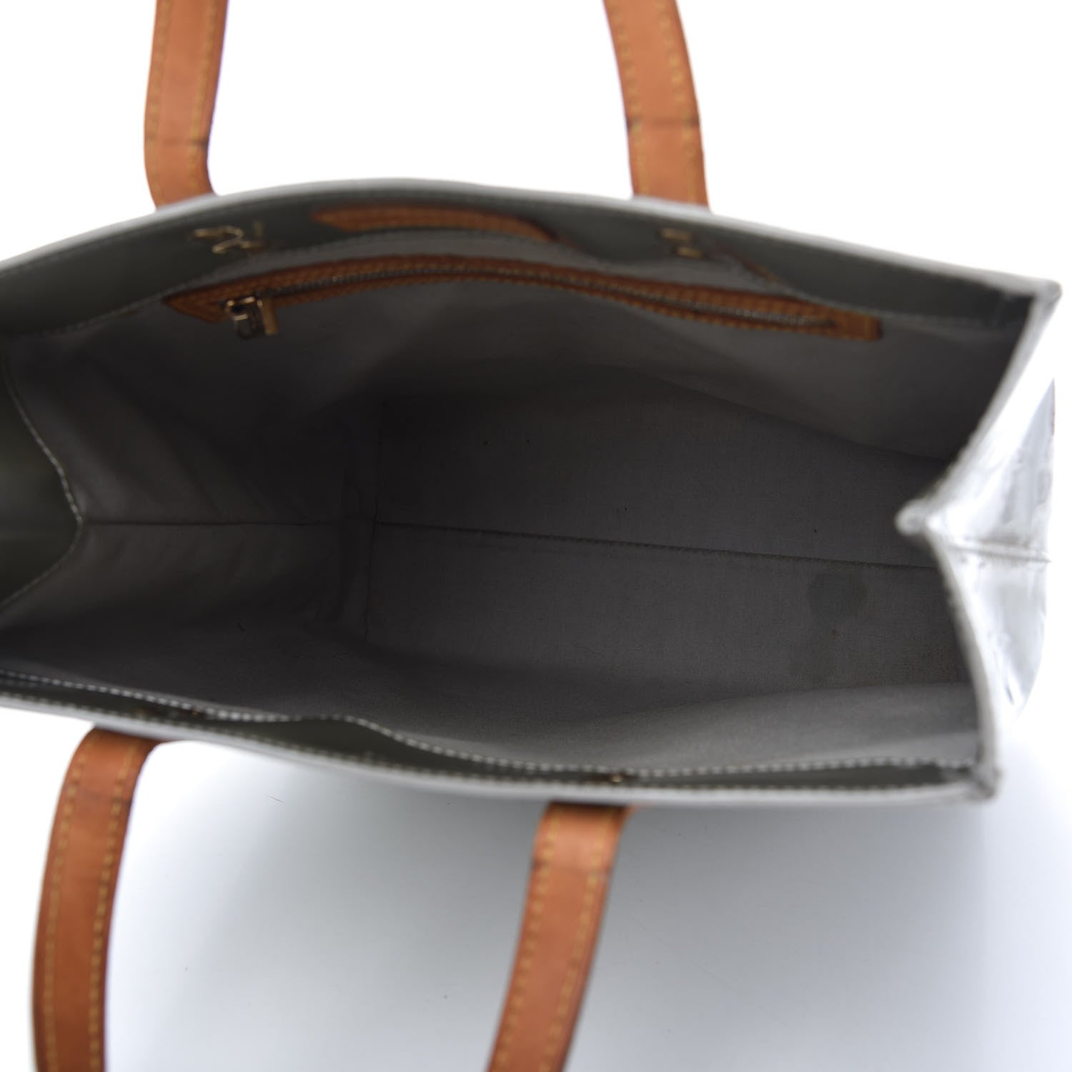 Louis Vuitton Vernis Reade MM Silver 5 of 11