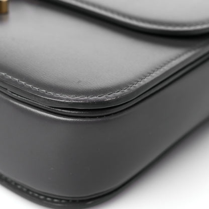 Celine Shiny Calfskin Medium Triomphe Grey 9 of 21
