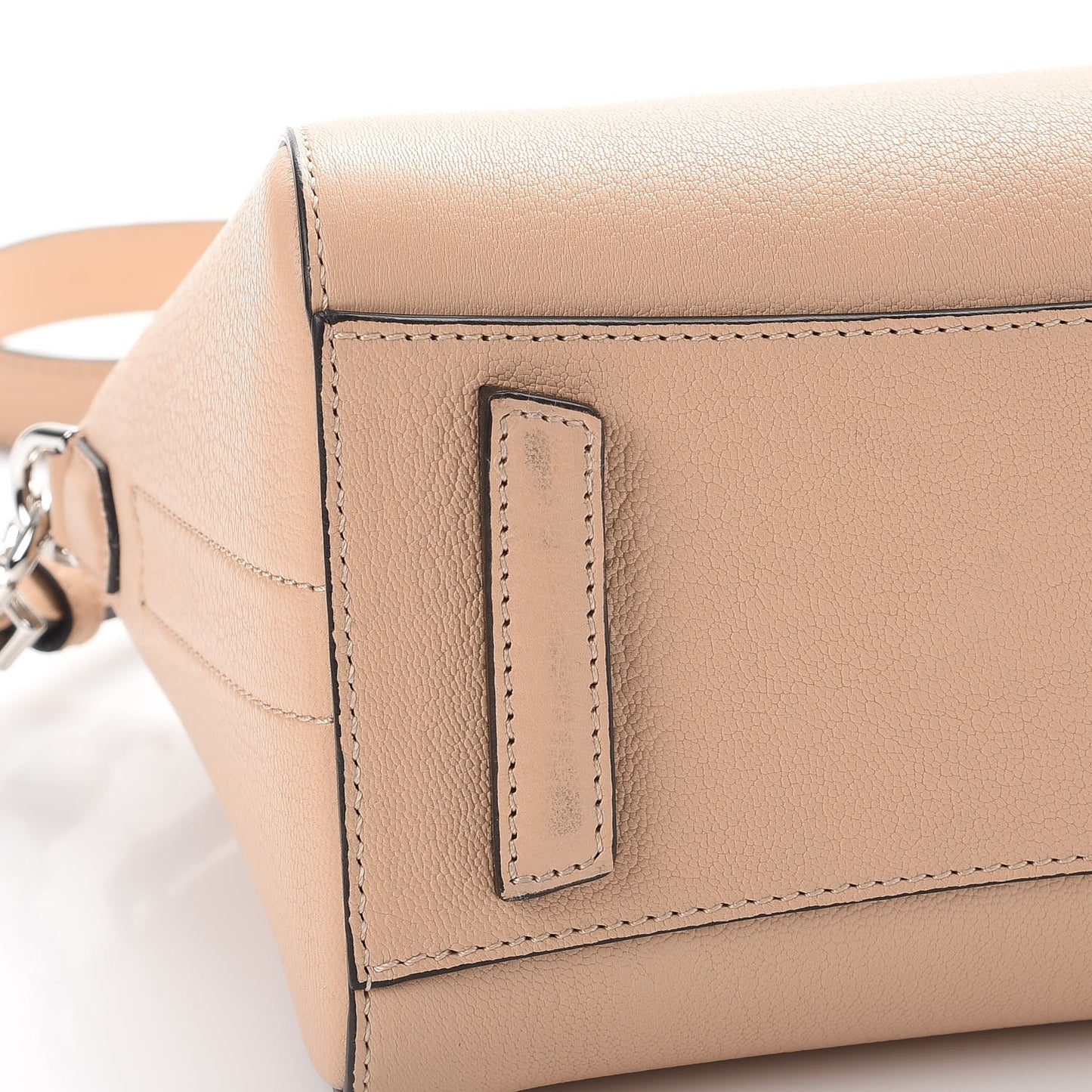 Sugar Goatskin Mini Antigona Powder