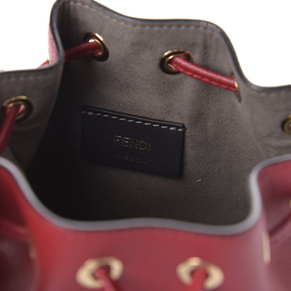 Fendi Vitello Cruise F is Fendi Mini Mon Tresor Bucket Bag Fragola 8 of 10