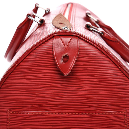 Louis Vuitton Epi Speedy 30 Rouge 17 of 18