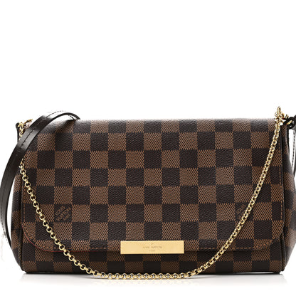Louis Vuitton Damier Ebene Favorite MM 8 of 10
