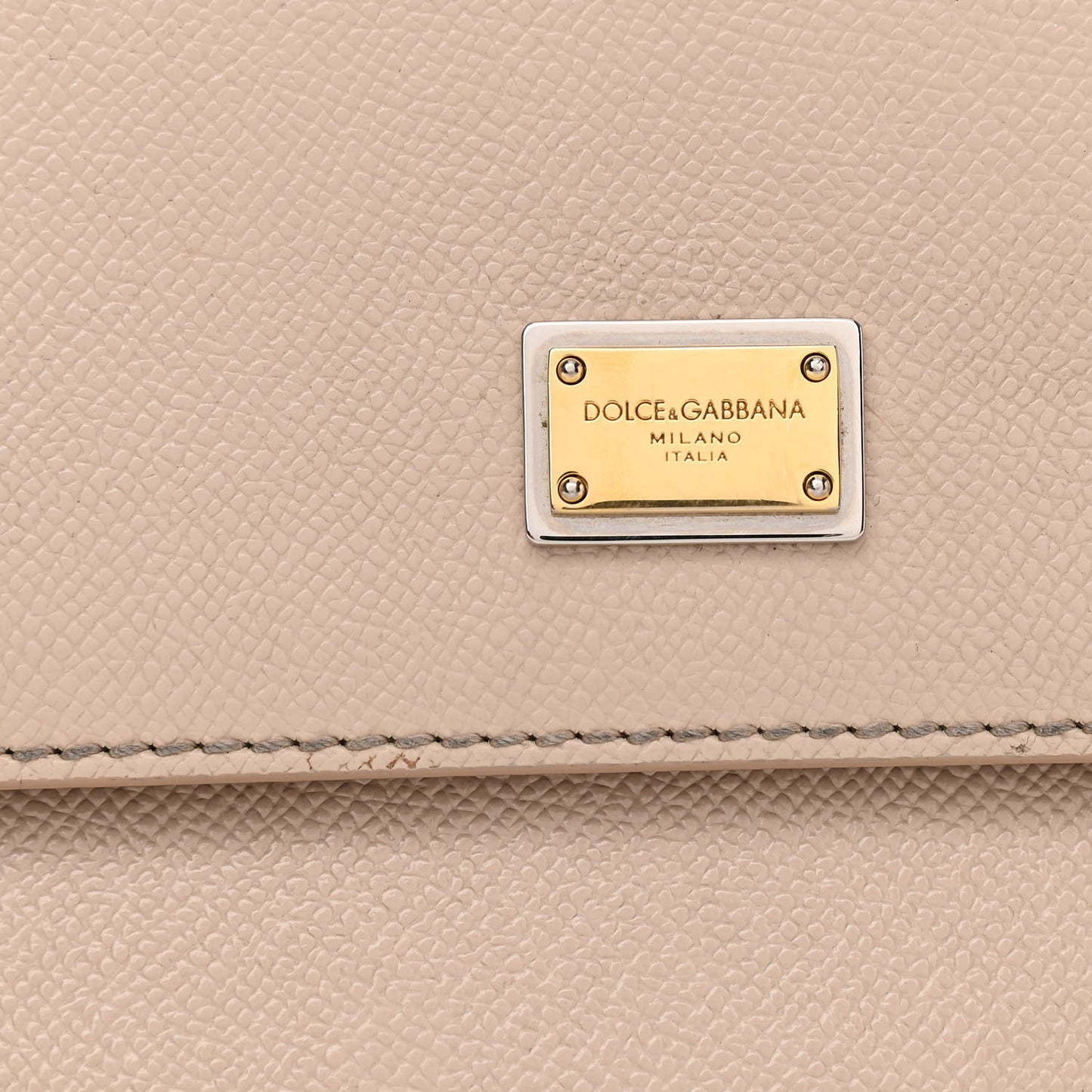 Dauphine Medium Miss Sicily Satchel Beige