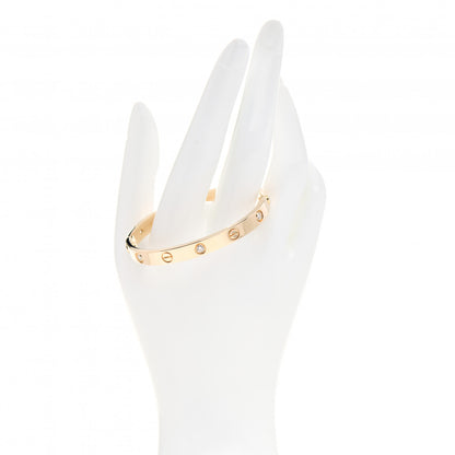 Cartier 18K Yellow Gold 6 Diamond LOVE Bracelet 16 2 of 4