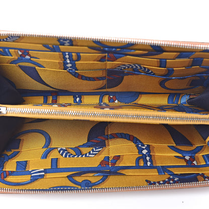 Hermes Epsom Silk'In Wallet Gold 5 of 8