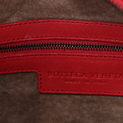 Bottega Veneta Nappa Intrecciato Medium Veneta Hobo Red 10 of 10