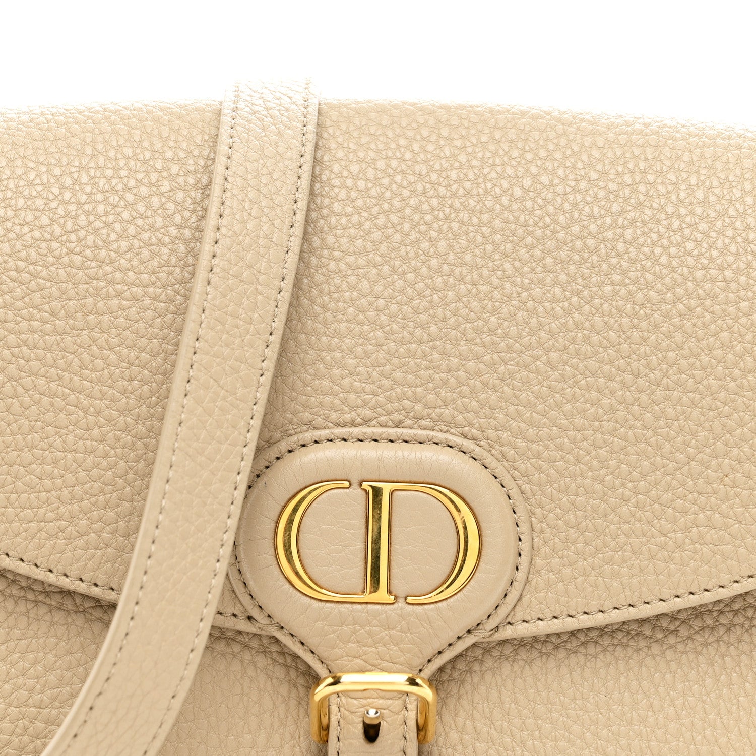 Christian Dior Grained Calfskin Medium Bobby Flap Corda 6 of 9