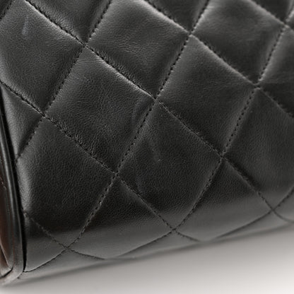 Chanel Lambskin Quilted Box Bag Black 12 of 12