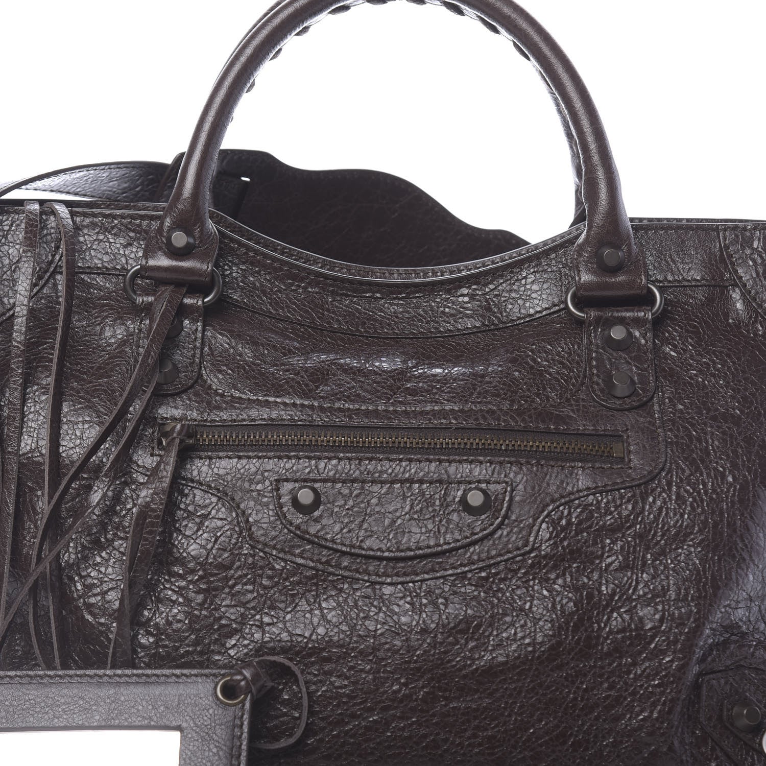 Balenciaga Agneau Classic Hardware City Charbon 10 of 10