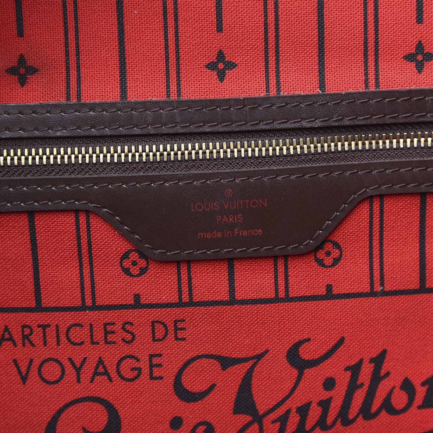 Louis Vuitton Damier Ebene Neverfull GM 6 of 11