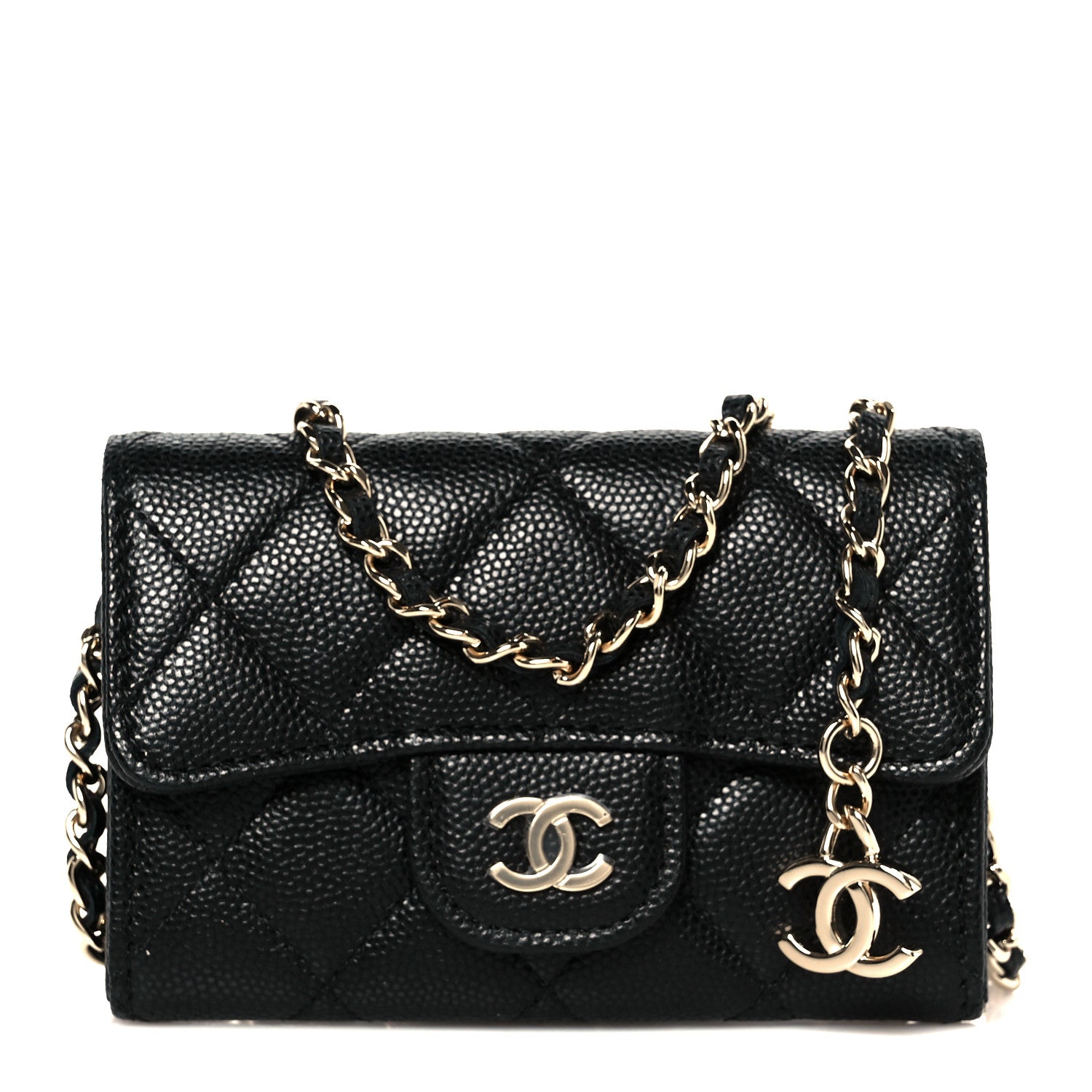 Chanel Caviar Quilted Belt Bag Black 1 of 12