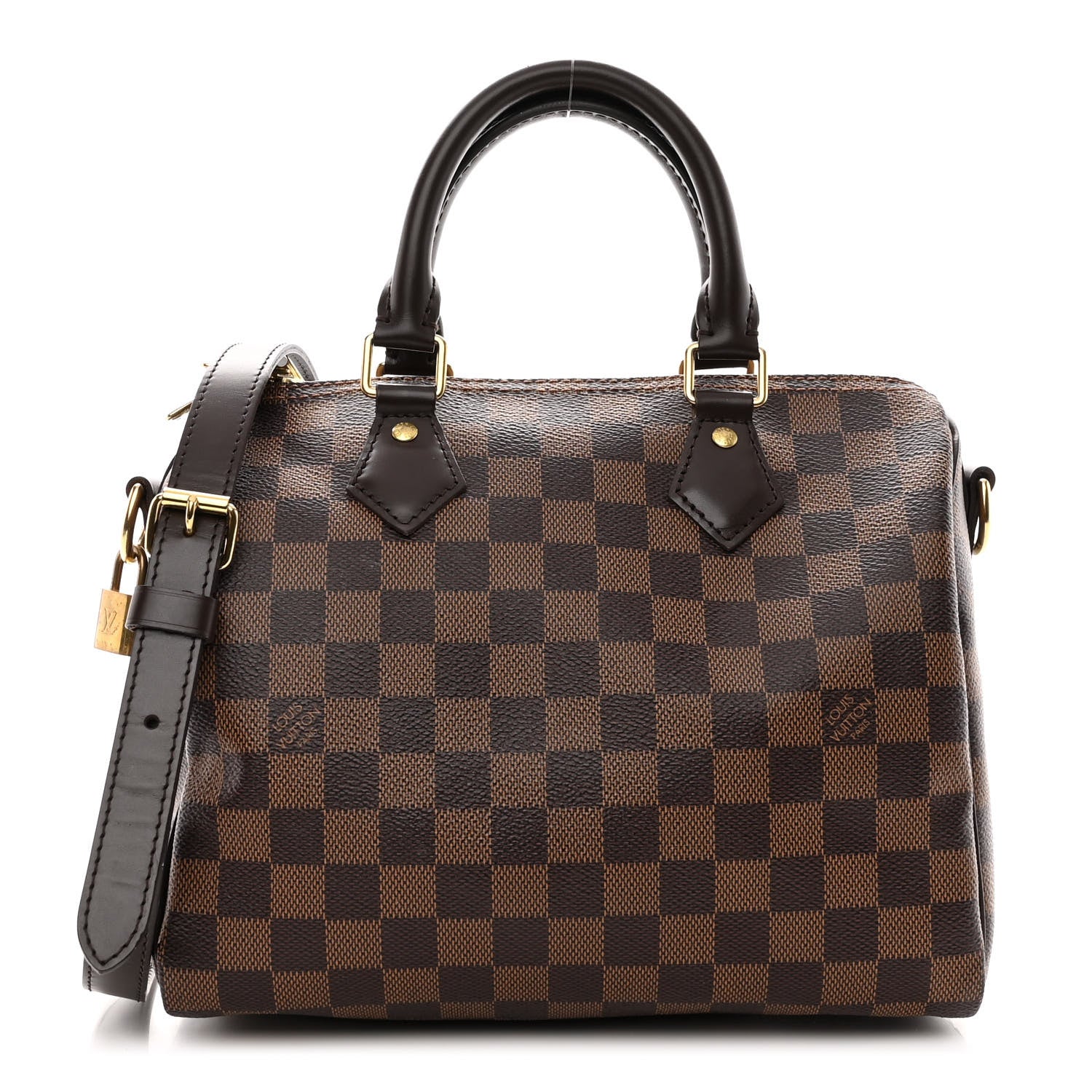 Louis Vuitton Damier Ebene Speedy Bandouliere 25 1 of 10