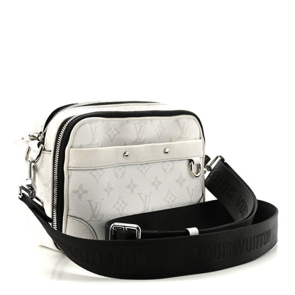 Louis Vuitton Taiga Monogram Alpha Messenger  Optic White 3 of 10