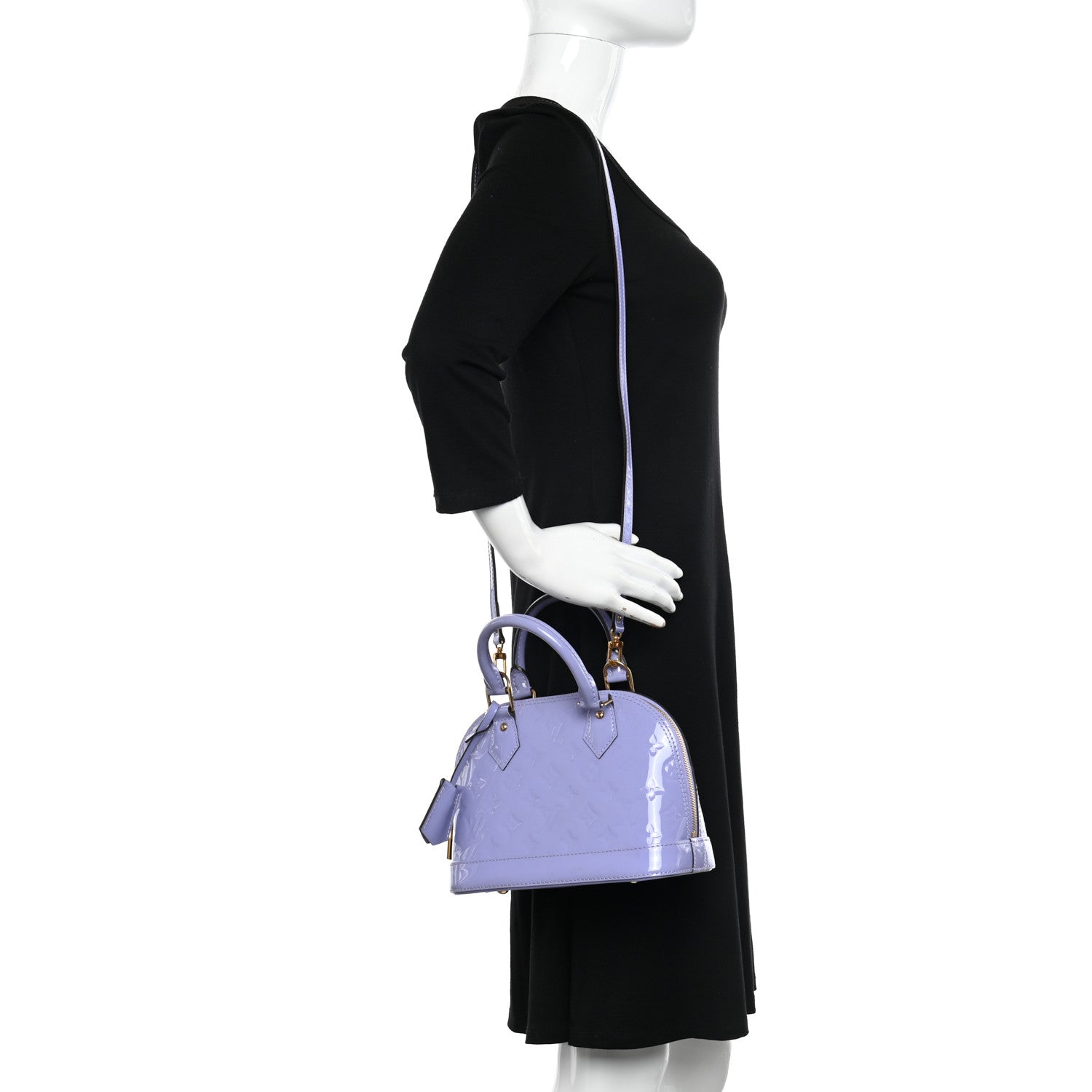 Louis Vuitton Vernis Alma BB Lilac 2 of 9