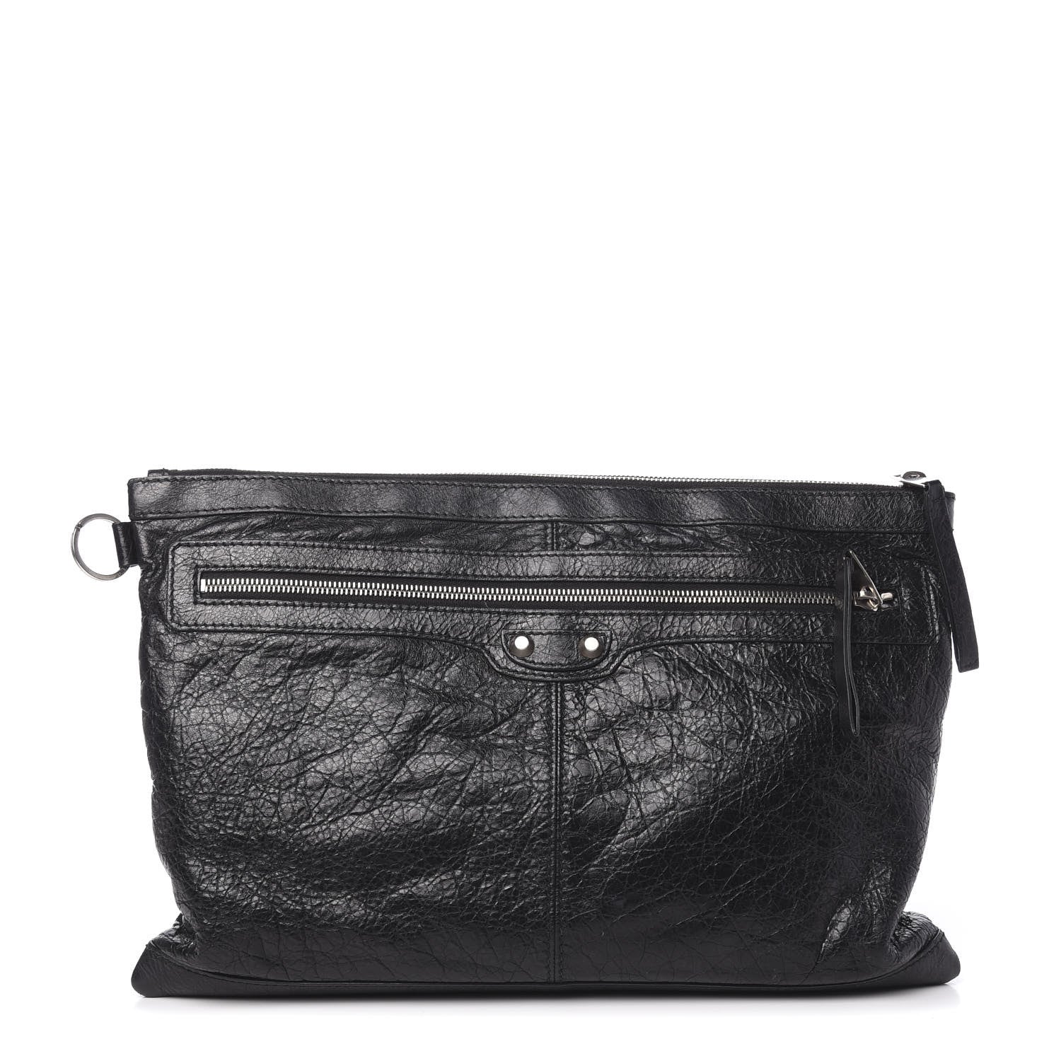 Balenciaga Agneau Arena Classic Hardware Large Clip Black 1 of 10