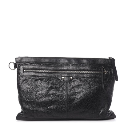 Balenciaga Agneau Arena Classic Hardware Large Clip Black 1 of 10