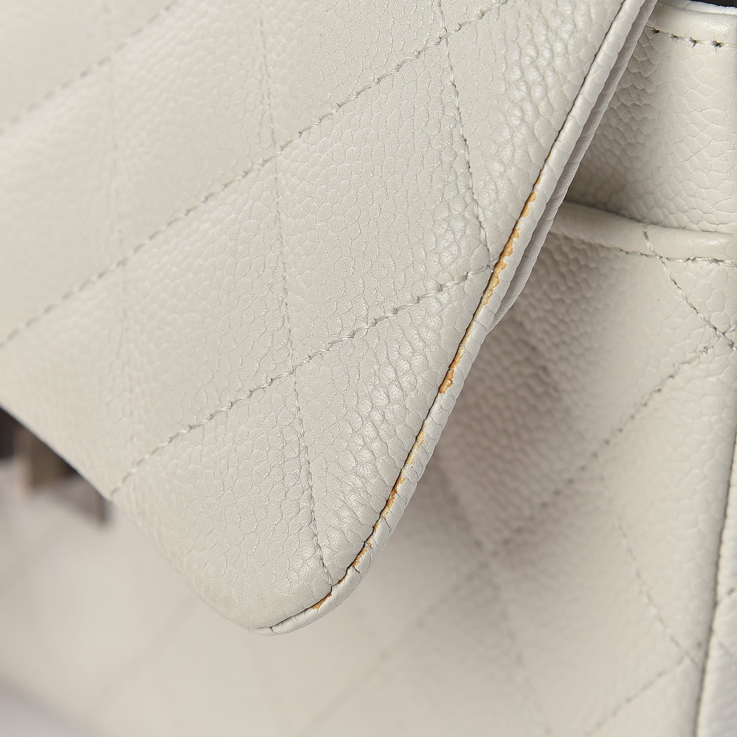 Chanel Caviar Quilted 2.55 Reissue 225 Flap White 10 of 22