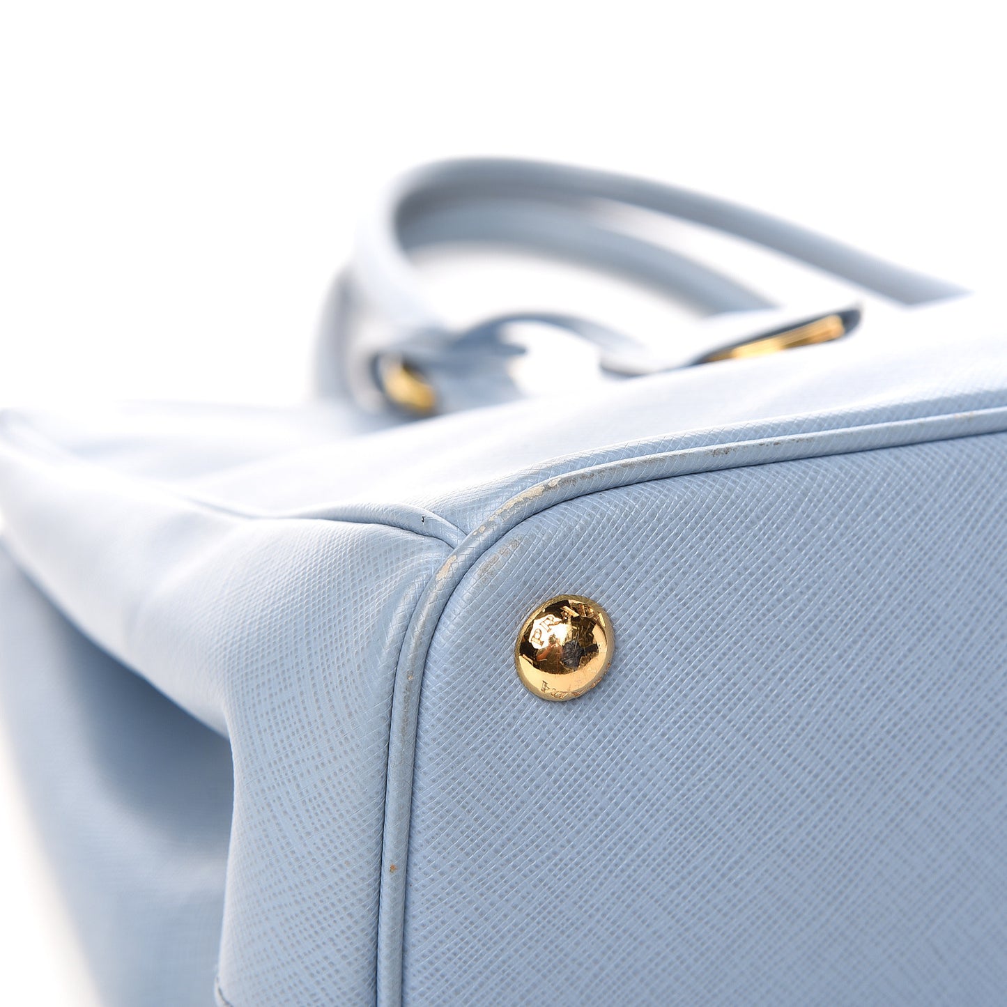 Saffiano Medium Galleria Double Zip Tote Aviazione